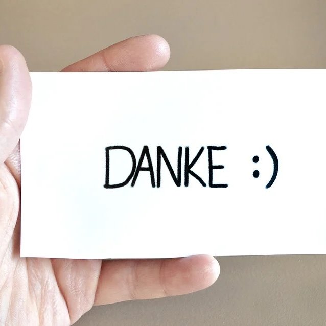 Danke (c) Pixabay