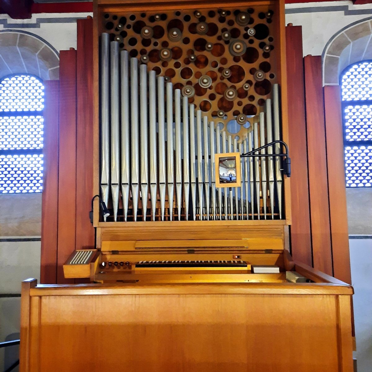 Ellingen Orgel von Empore