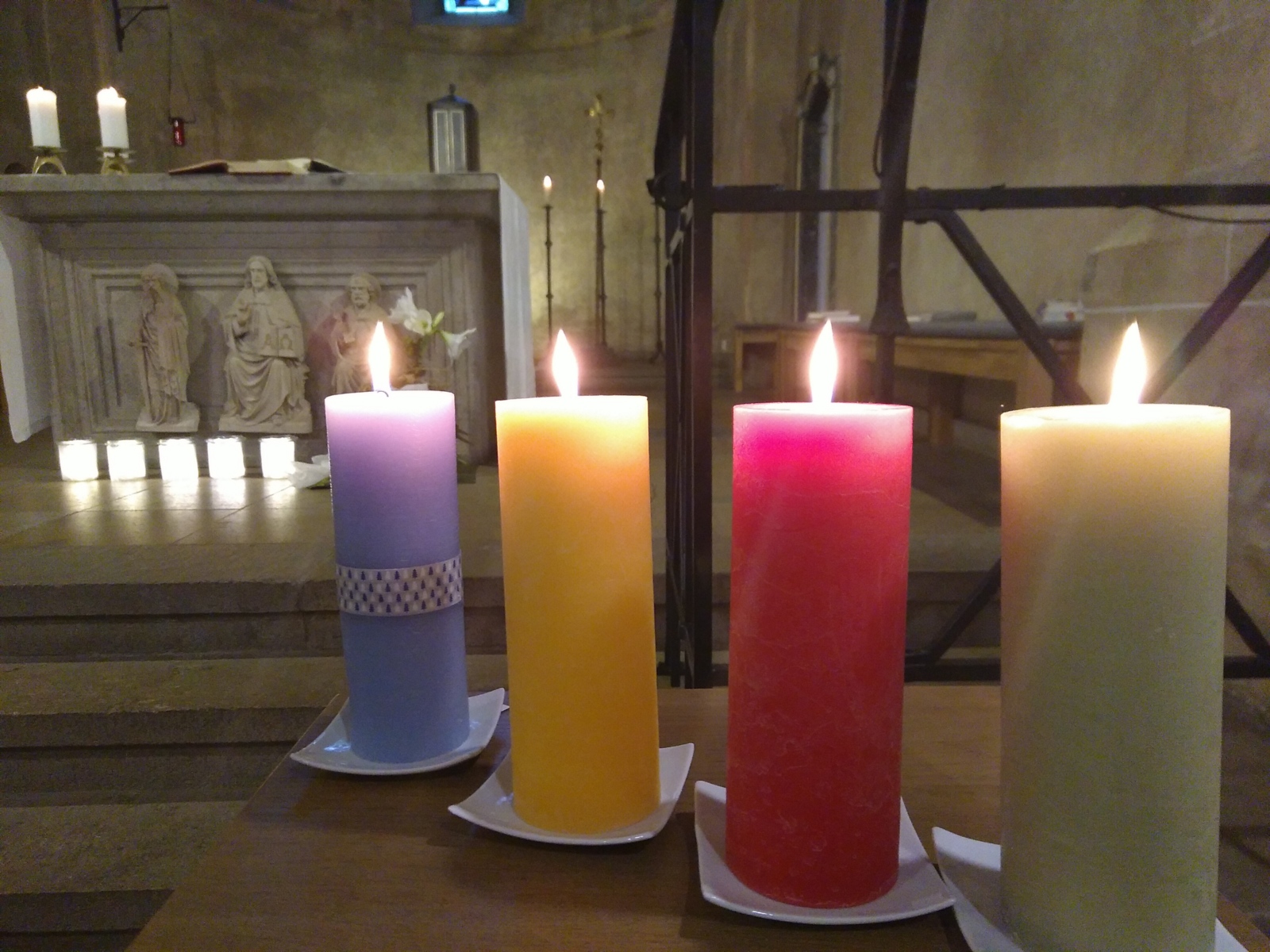 Vier Kerzen im Advent